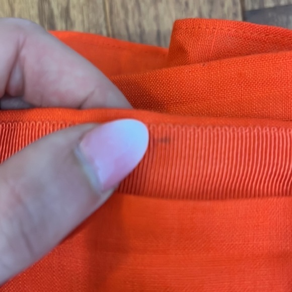 J. Crew Orange Mini Skirt - Picture 11 of 13